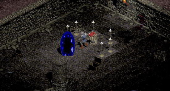 《暗黑破坏神》里著名的实时光照系统最初并不是游戏设计的一部分