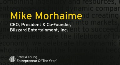 Mike Morhaime 获得安永年度企业家奖
