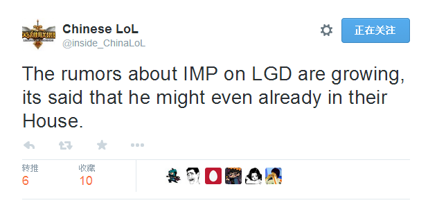 國外網友激情爆料：Imp將加入LGD戰隊
