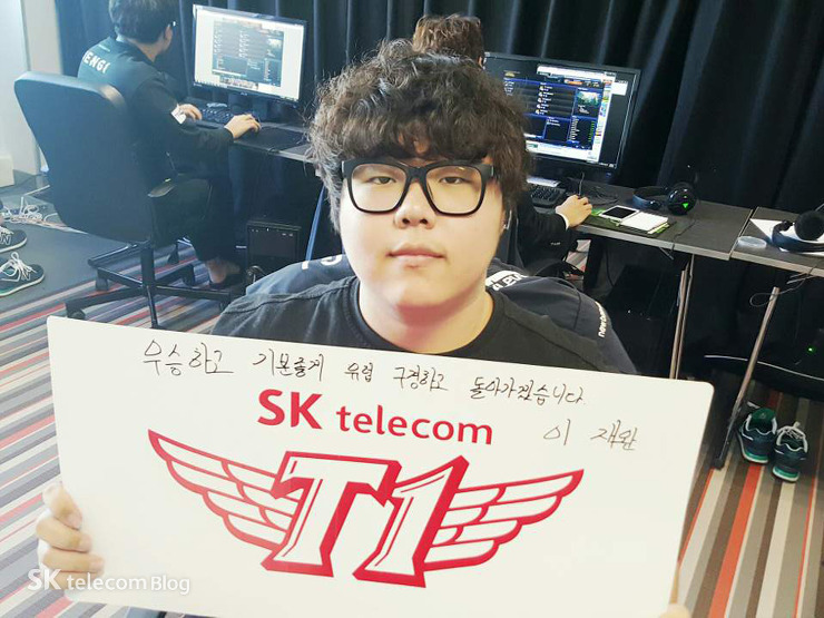 SKT寫給粉絲的話 Faker要證明韓國最強